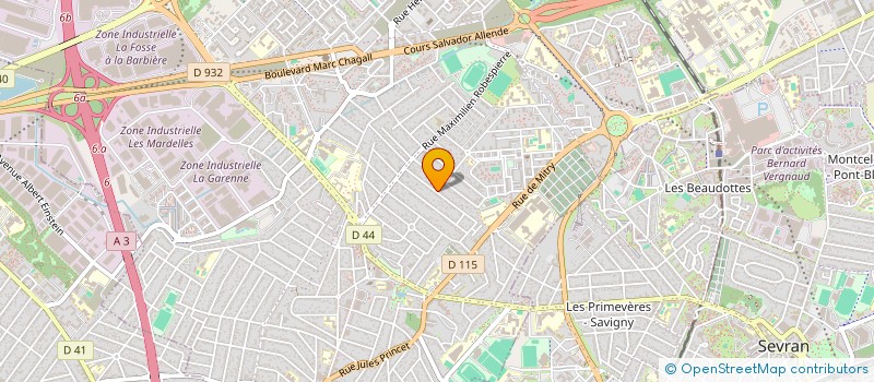 localisation de l'entreprise MONSIEUR ILYES BEN YOUNES à AULNAY-SOUS-BOIS