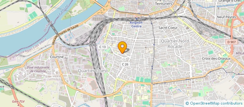 localisation de l'entreprise MONSIEUR ILYES BENAIED  AVIGNON