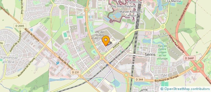 localisation de l'entreprise MONSIEUR ILYES BENAZZOUZ  CHESSY