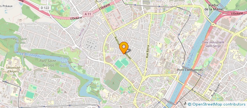 localisation de l'entreprise MONSIEUR ILYES BENCHOUIA à ANGERS