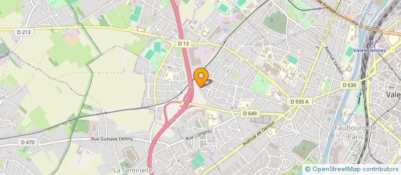 localisation de l'entreprise MONSIEUR ILYES BENSAOULA à VALENCIENNES
