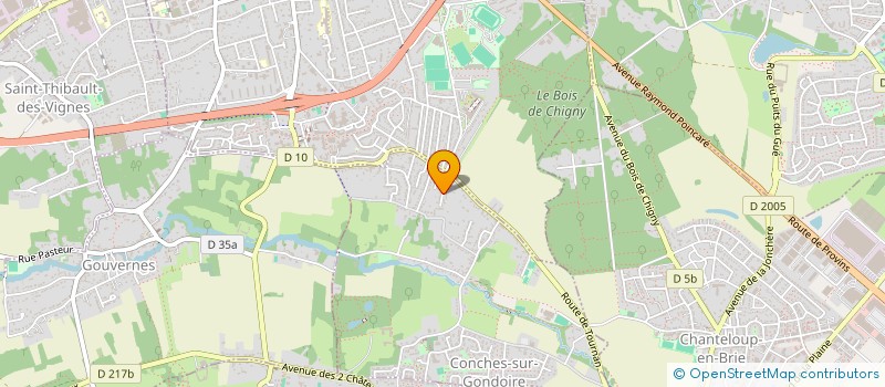 localisation de l'entreprise MONSIEUR ILYES BOUARABA  CONCHES-SUR-GONDOIRE