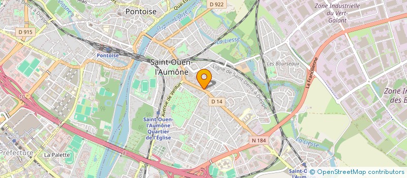 localisation de l'entreprise MONSIEUR ILYES BOUGHELLAB à SAINT-OUEN-L'AUMONE