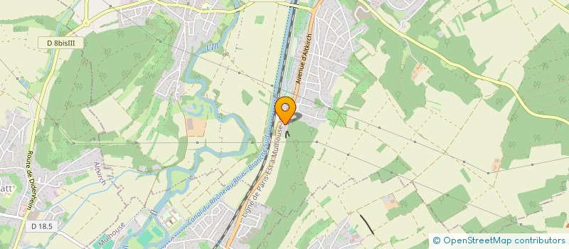 localisation de l'entreprise MONSIEUR ILYES BOUGUERN  BRUNSTATT-DIDENHEIM