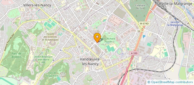 localisation de l'entreprise MONSIEUR ILYES BOUZFOUR  VANDUVRE-LES-NANCY