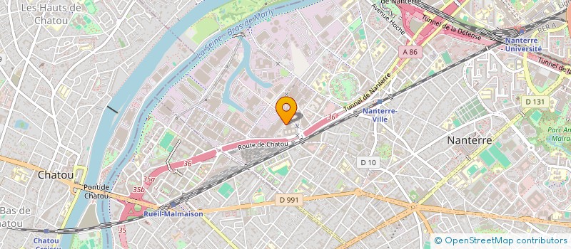 localisation de l'entreprise MONSIEUR ILYES CHIHAB EDDINE METIR  NANTERRE