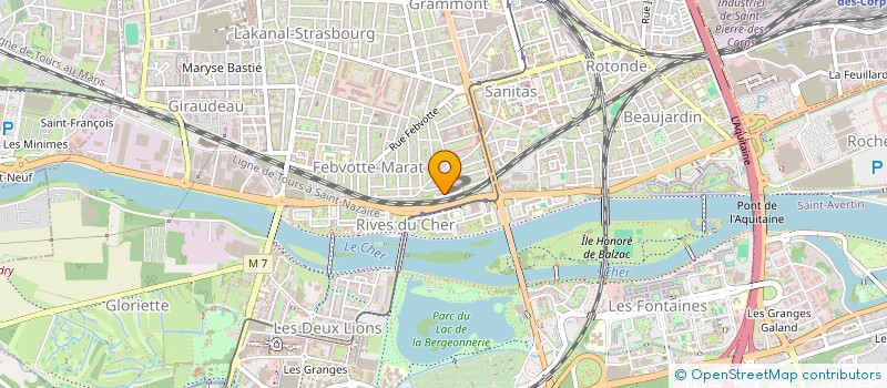 localisation de l'entreprise MONSIEUR ILYES DJABRI  TOURS