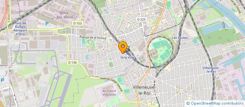 localisation de l'entreprise MONSIEUR ILYES DJEDI  ORLY