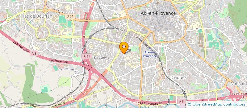 localisation de l'entreprise MONSIEUR ILYES DRAOUI  AIX-EN-PROVENCE