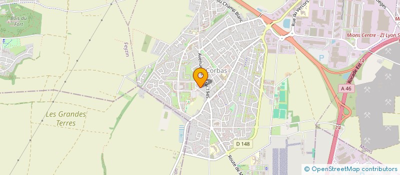 localisation de l'entreprise MONSIEUR ILYES EL HASSANI à CORBAS