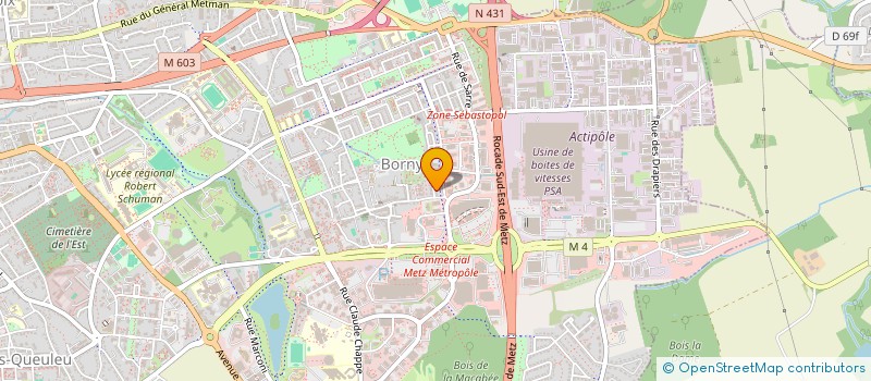 localisation de l'entreprise MONSIEUR ILYES ELASSRI  METZ