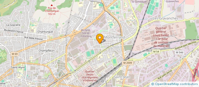 localisation de l'entreprise MONSIEUR ILYES FETTACHE  CLERMONT-FERRAND