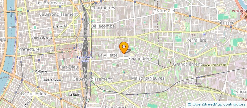 localisation de l'entreprise MONSIEUR ILYES HALLOUZ  LYON