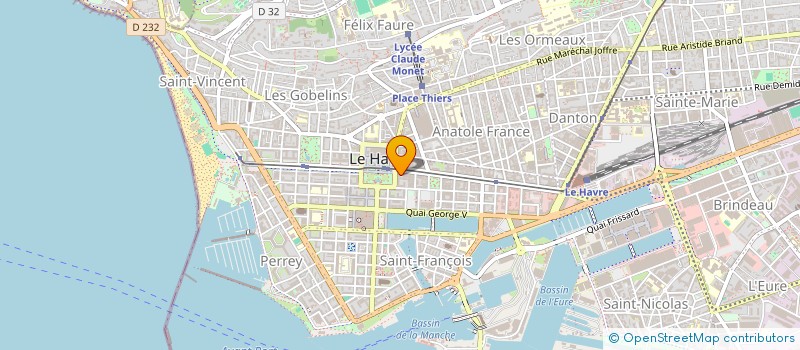 localisation de l'entreprise MONSIEUR ILYES HAMZAOUI à LE HAVRE