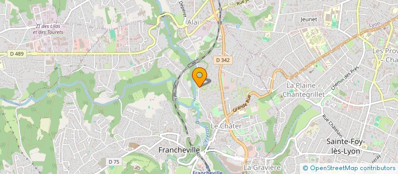 localisation de l'entreprise MONSIEUR ILYES HASNAOUI  FRANCHEVILLE