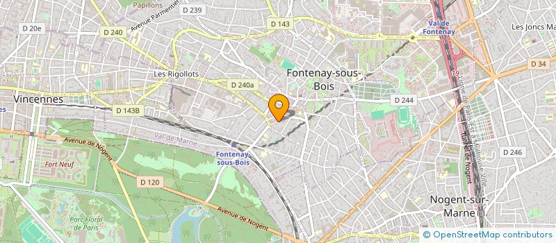 localisation de l'entreprise MONSIEUR ILYES HHIBA à FONTENAY-SOUS-BOIS