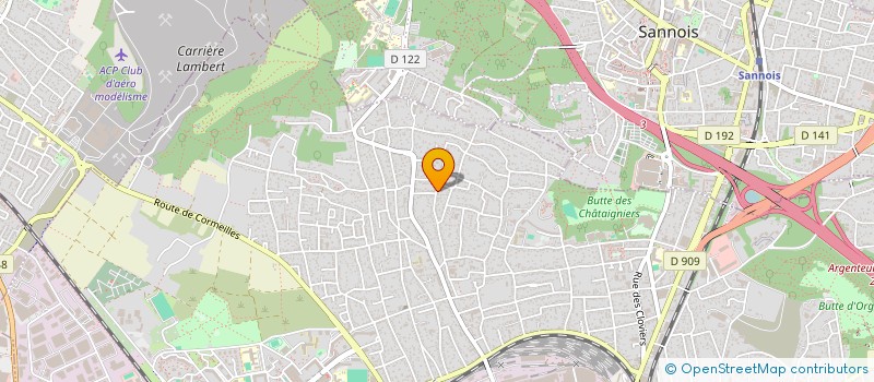 localisation de l'entreprise MONSIEUR ILYES KAABECHE  ARGENTEUIL