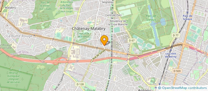 localisation de l'entreprise MONSIEUR ILYES KADDOUR à CHATENAY-MALABRY