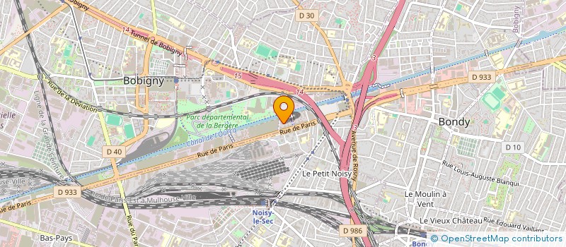 localisation de l'entreprise MONSIEUR ILYES KADJI à NOISY-LE-SEC