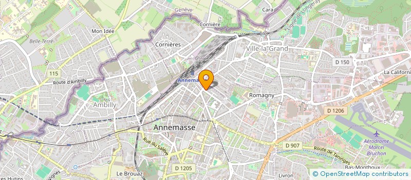 localisation de l'entreprise MONSIEUR ILYES KANOUNI  ANNEMASSE