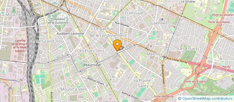 localisation de l'entreprise MONSIEUR ILYES KARDOUSSE  LYON