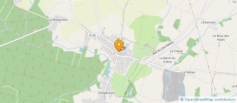 localisation de l'entreprise MONSIEUR ILYES KHOUMERI  LE GAVRE