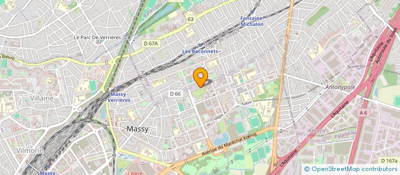 localisation de l'entreprise MONSIEUR ILYES LAOUAJ à MASSY