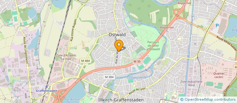 localisation de l'entreprise MONSIEUR ILYES MANSRI  OSTWALD