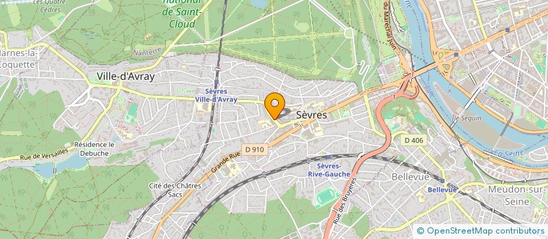 localisation de l'entreprise MONSIEUR ILYES MOROUCHE à SEVRES