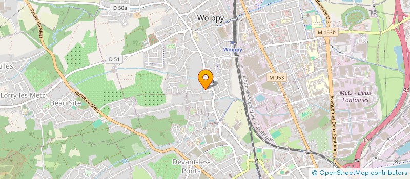 localisation de l'entreprise MONSIEUR ILYES MOUAKNI  WOIPPY