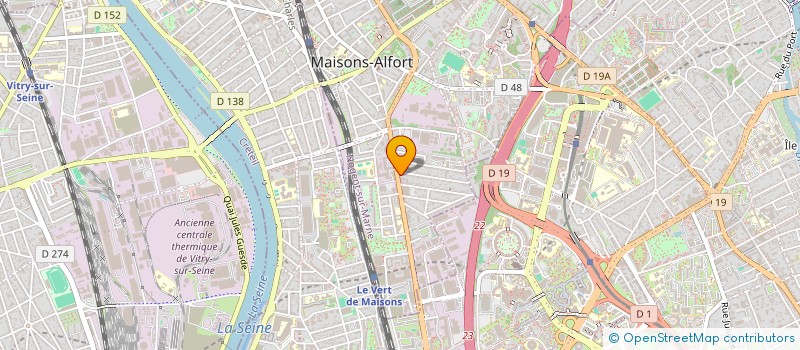 localisation de l'entreprise MONSIEUR ILYES MOUSSA  MAISONS-ALFORT