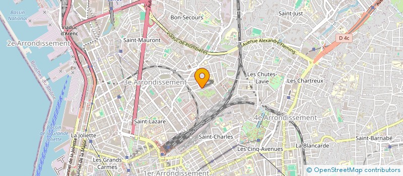 localisation de l'entreprise MONSIEUR ILYES NOUAR  MARSEILLE