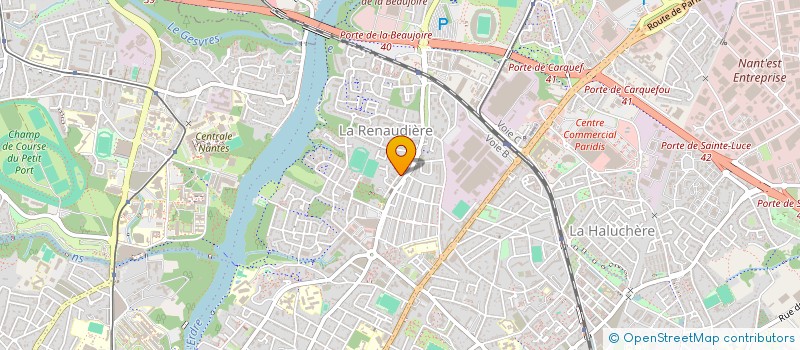 localisation de l'entreprise MONSIEUR ILYES NOUI  NANTES