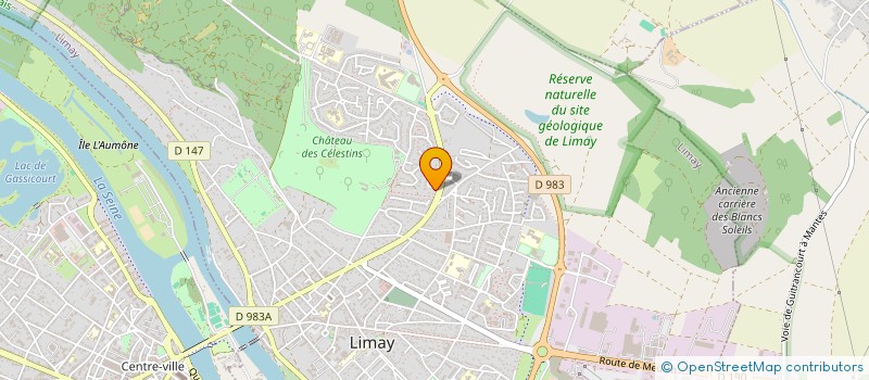 localisation de l'entreprise MONSIEUR ILYES OUNADJELA  COURBEVOIE