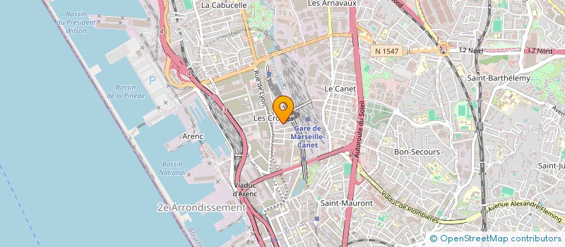 localisation de l'entreprise MONSIEUR ILYES RAKI à MARSEILLE