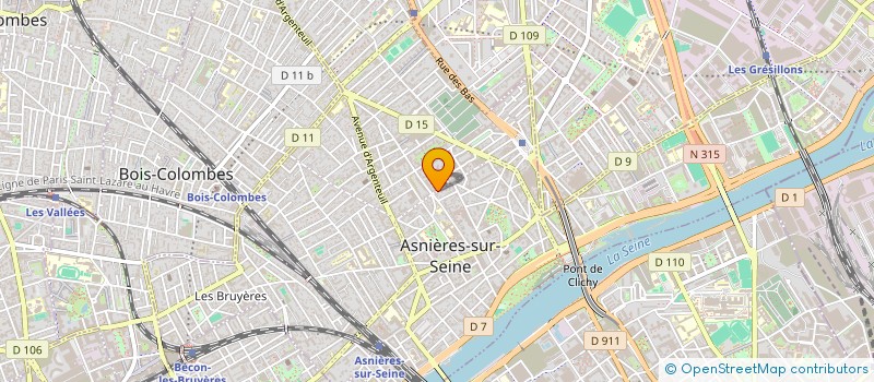 localisation de l'entreprise MONSIEUR ILYES REHAMNIA  ASNIERES-SUR-SEINE