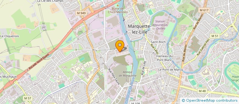 localisation de l'entreprise MONSIEUR ILYES SAIDI  MARQUETTE-LEZ-LILLE