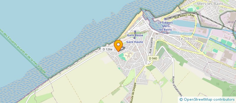 localisation de l'entreprise MONSIEUR ILYES SALAH  LE TREPORT