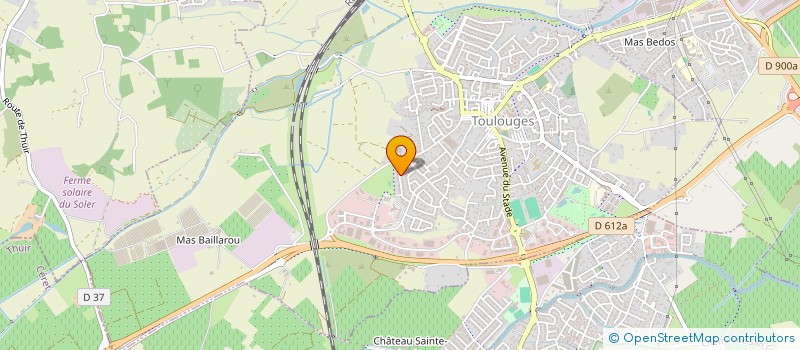 localisation de l'entreprise MONSIEUR ILYES SEGHIR  TOULOUGES