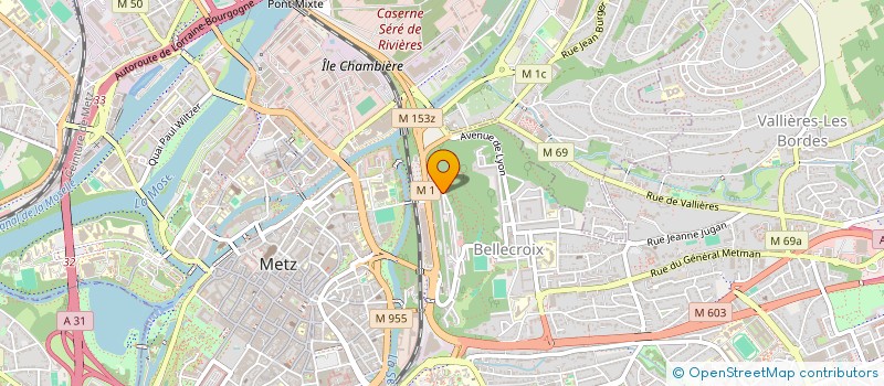 localisation de l'entreprise MONSIEUR ILYES SENHADJI  METZ