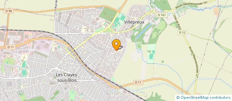 localisation de l'entreprise MONSIEUR ILYES TOUATI  VILLEPREUX