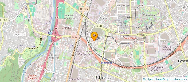 localisation de l'entreprise MONSIEUR ILYES TOUATI à ECHIROLLES