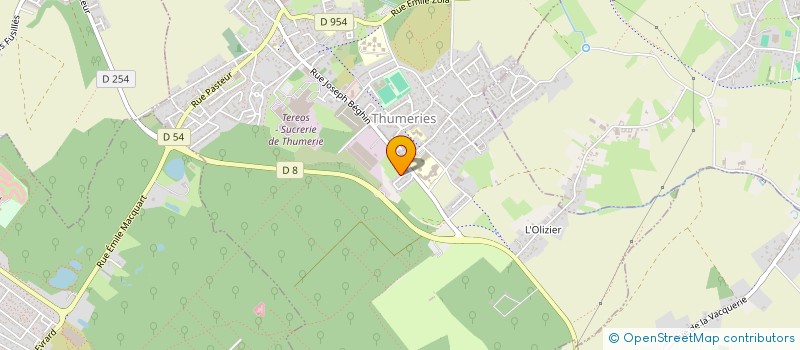localisation de l'entreprise MONSIEUR ILYES ZENAGUI  THUMERIES