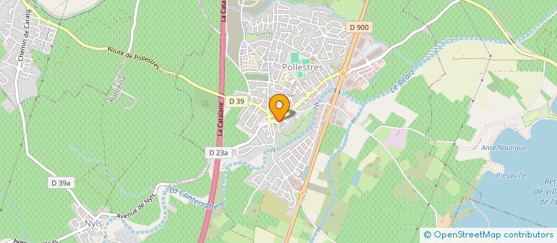 localisation de l'entreprise MONSIEUR ILYES ZENAINI  POLLESTRES