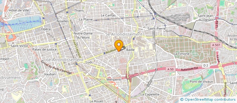 localisation de l'entreprise MONSIEUR ILYES ZERROUK à MARSEILLE