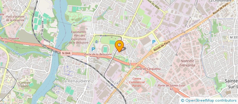 localisation de l'entreprise MONSIEUR ILYESS AMRI à NANTES