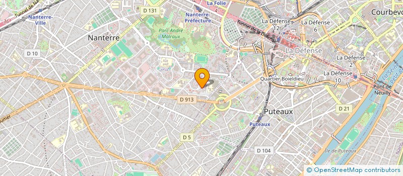 localisation de l'entreprise MONSIEUR ILYESS BARBOUCHA  NANTERRE