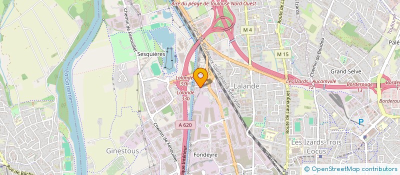 localisation de l'entreprise MONSIEUR ILYESS BELARBI  TOULOUSE