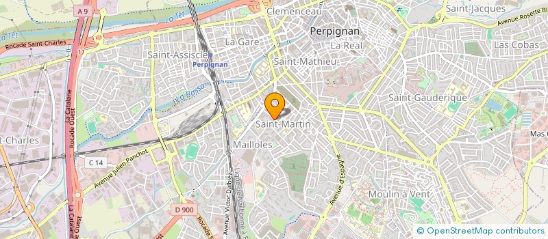 localisation de l'entreprise MONSIEUR ILYESS BOUCHEKIF  PERPIGNAN