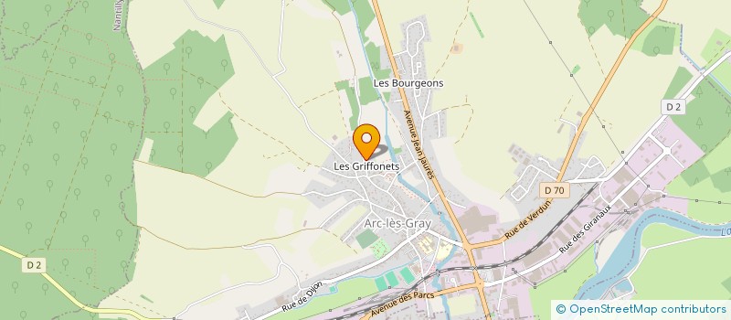 localisation de l'entreprise MONSIEUR ILYESS FIDAH  ARC-LES-GRAY